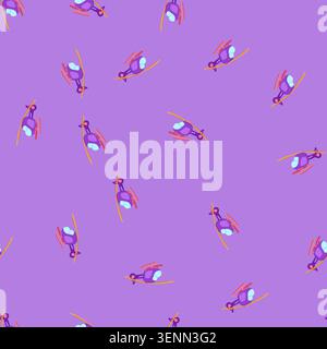 pattern flying helicopter toy cartoon. model children, vehicle radio, technology transport flying helicopter toy sign. seamless vector illustration Stock Vector