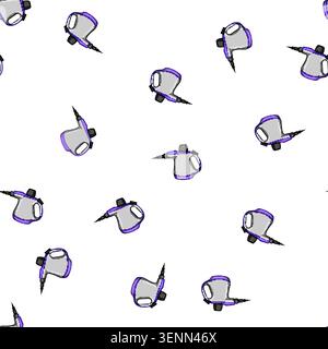 pattern floor steam cleaner cartoon. laundry wash, house mop, dry furniture floor steam cleaner sign vector Stock Vector