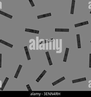 seamless pattern control tv remote cartoon. control tv remote sign vector Stock Vector