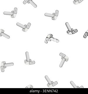 pattern wash garment steamer cartoon. emblem repair, iron pictogram, cleaning vertical wash garment steamer sign vector Stock Vector