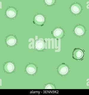 seamless pattern seal silicone food cover cartoon. airtight durable, ecofriendly kitchen, storage universal seal silicone food cover sign vector Stock Vector