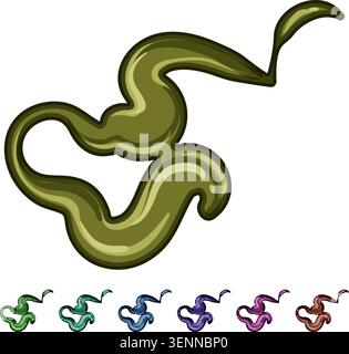 sweet chocolate drip sause cartoon. topping ganache, decadent rich, smooth indulgent sweet chocolate drip sause sign colorful illustration Stock Vector