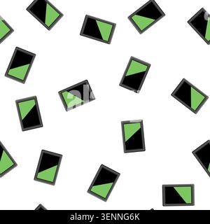 pattern memory ssd storage cartoon. device drive, disk equipment memory ssd storage sign vector Stock Vector