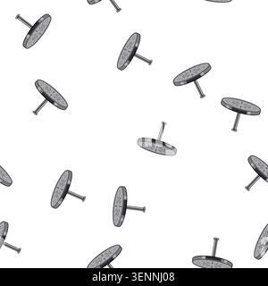 pattern spray shower head cartoon. object spa, liquid silver, home metal spray shower head sign vector Stock Vector