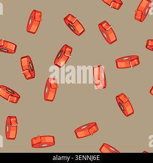 seamless pattern sticker electrical tape cartoon. repair equipment, insulation roll, texture paper sticker electrical tape sign vector Stock Vector
