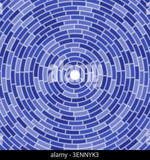 Small padding. Abstract pattern. Solid cells in frame. Segments centered. Heavy weight. Trending vector image. Stock Vector