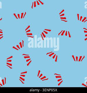 pattern sunshade canopy awning cartoon. outdoor stripe, sun grocery, window restaurant sunshade canopy awning sign. seamless vector illustration Stock Vector