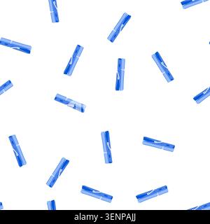 pattern plastic clothespin cartoon. metal clothespeg, clothespin clothespins, line air plastic clothespin sign. seamless symbol vector illustration Stock Vector