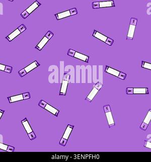 seamless pattern efficient smoothie blender cartoon. compact versatile, easy clean, quiet powerful efficient smoothie blender sign vector Stock Vector