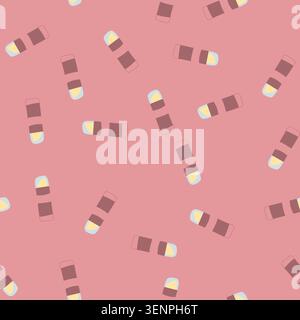 pattern shiny shoe polish cream cartoon. care casual, cleaner footwear, logo leather shiny shoe polish cream sign. seamless vector illustration Stock Vector