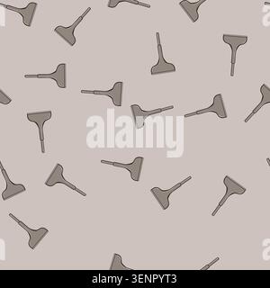 seamless pattern layer brick chisel cartoon. tools, work stonework, layering layer brick chisel sign vector Stock Vector