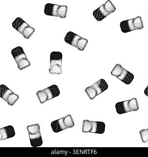 pattern control smart speaker cartoon. control smart speaker sign vector Stock Vector