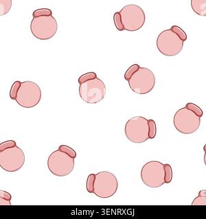 pattern computer mouse pad cartoon. blank office, empty mockup, accessory keyboard computer mouse pad sign vector Stock Vector