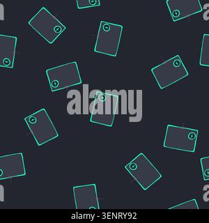 pattern stylish charging mouse pad wireless cartoon. practical functionality, trend fashion, portable compatibility stylish charging mouse pad wireles Stock Vector