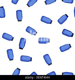 pattern storage plastic tank cartoon. barrel bottle, chemical reservoir, factory oil storage plastic tank sign vector Stock Vector