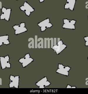 seamless pattern office cooling pad cartoon. digital notebook, device connection, electric usb office cooling pad sign vector Stock Vector