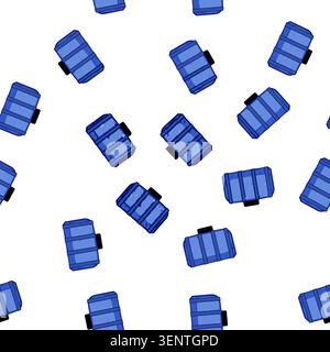 pattern bottle plastic tank cartoon. chemical reservoir, factory oil, gallon rain bottle plastic tank sign vector Stock Vector