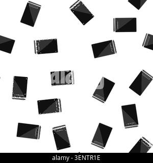 pattern device pen display cartoon. equipment blank, gadget digital device pen display sign vector Stock Vector