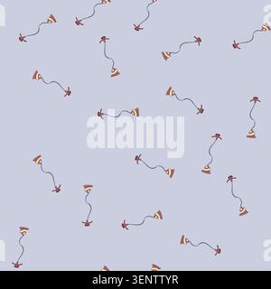pattern laundry garment steamer cartoon. ironing woman, machine fabric, shirt clothes laundry garment steamer sign. seamless vector illustration Stock Vector