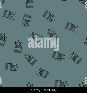 seamless pattern stool folding chair cartoon. stool folding chair sign vector Stock Vector