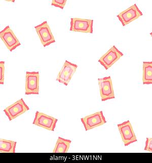 pattern glass water wipes cartoon. window cleaner, tissue wet glass water wipes sign. seamless symbol vector illustration Stock Vector