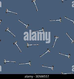 seamless pattern al electric mop cartoon. household dust, modern industrial, tool commercial al electric mop sign vector Stock Vector