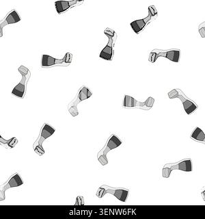 pattern emblem garment steamer cartoon. repair iron, pictogram cleaning, vertical washer sign vector Stock Vector
