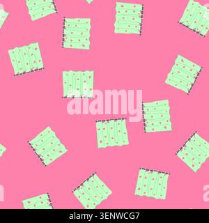 pattern textile shower curtain cartoon. clear classic, mockup drapery, hanging light textile shower curtain sign. seamless vector illustration Stock Vector
