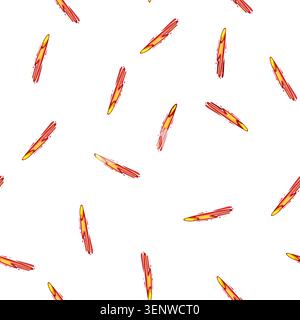 pattern laser projectile game cartoon. gun fire, beam shot, energy light laser projectile game sign vector Stock Vector