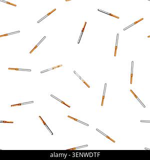 pattern dropper pipette cartoon. drop bottle, serum oil, lab eyedropper dropper pipette sign vector Stock Vector