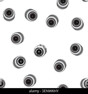 pattern cctv ip camera cartoon. system private, control guard cctv ip camera sign vector Stock Vector