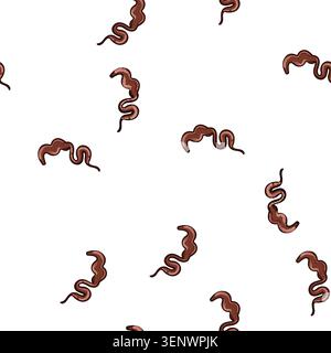 pattern sauce chocolate drip sause cartoon. dessert sweet, topping ganache, decadent rich sauce chocolate drip sause sign vector Stock Vector