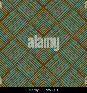 Woven Chevron Stripe Geometric Pattern Stock Vector