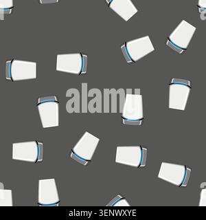 seamless pattern technology 5g modem cartoon. data wireless, network train technology 5g modem sign vector Stock Vector