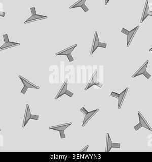 seamless pattern cooking range hood cartoon. home interior, contemporary household cooking range hood sign vector Stock Vector