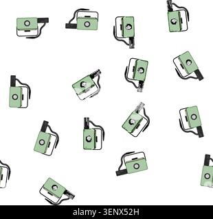 pattern house steam cleaner cartoon. mop dry, furniture kitchen, equipment sofa house steam cleaner sign vector Stock Vector