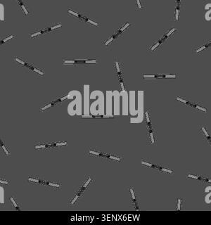 seamless pattern construction ruler builder cartoon. construction ruler builder sign vector Stock Vector