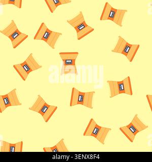 pattern home humidifier air cartoon. steam room, humidify cleaner home humidifier air sign. seamless vector illustration Stock Vector