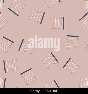 pattern supermarket magazine rack cartoon. mockup bookshelf, empty retail, brochure mock supermarket magazine rack sign. seamless vector illustration Stock Vector