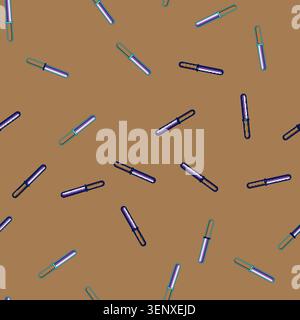 seamless pattern Energy bar icon showing a game ui healthstamina meter on white background, vector illustration representing progress, capacity, power Stock Vector