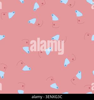 pattern device inhaler portable cartoon. relief medication, convenient nebulizer, therapy respiratory device inhaler portable sign. seamless vector il Stock Vector