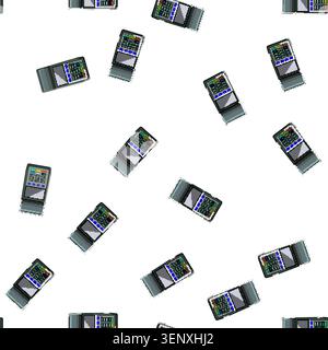 pattern pay pos terminal cartoon. business money, payment card pay pos terminal sign vector Stock Vector