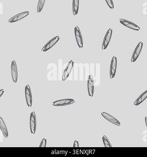 seamless pattern meal marble tray cartoon. meal marble tray sign vector Stock Vector