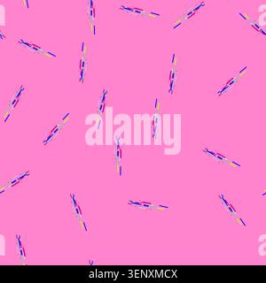 seamless pattern defect glitch error cartoon. problem breakdown, distortion interruption, misfire blip defect glitch error sign vector Stock Vector