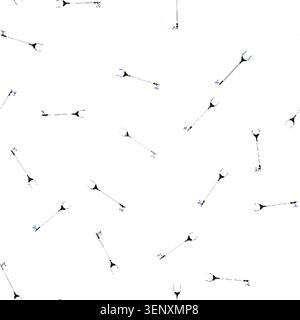 pattern trash grabber tool cartoon. hand stick, device equipment, grab claw trash grabber tool sign vector Stock Vector
