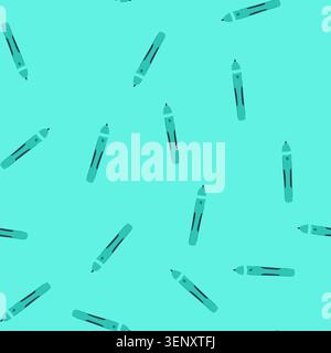 pattern teaching interactive whiteboard pen cartoon. learning digital, writing display, tool device teaching interactive whiteboard pen sign. seamless Stock Vector