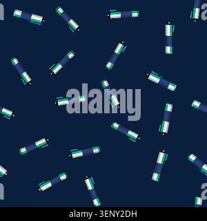 seamless pattern Silicone sealant tube with a precision nozzle providing a useful tool for construction, repair, and diy projects, ensuring secure sea Stock Vector