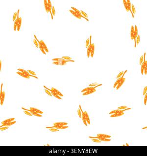pattern crust lava puddle cartoon. fissure caldera, pyroclastic vent, tectonic hotspot crust lava puddle sign. seamless symbol vector illustration Stock Vector