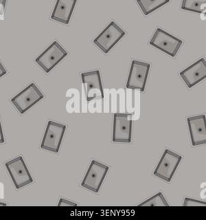 seamless pattern bathroom sink ceramic cartoon. bathroom sink ceramic sign vector Stock Vector