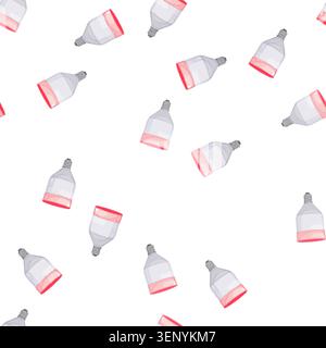 pattern wireless smart light bulb cartoon. wireless smart light bulb sign vector Stock Vector